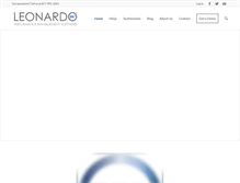 Tablet Screenshot of leonardo247.com